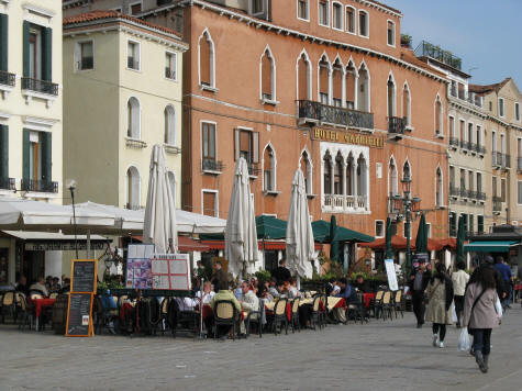 Hotels in the Castello District of Venice Italy