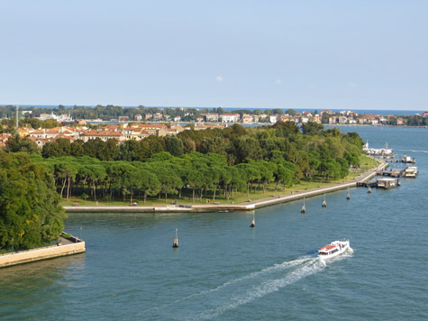 Public Garden in Venice Italy (Giardini Publicci)