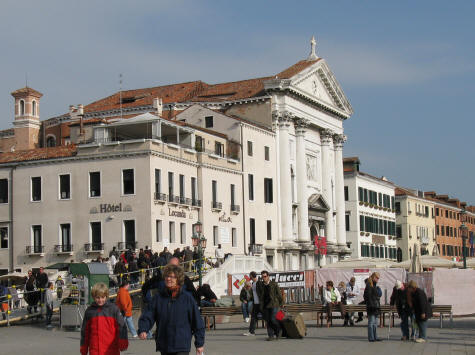 La Pieta Church in Venice Italy