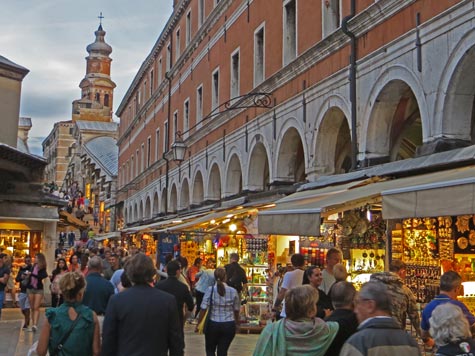 Rialto Markets in Venice Italy