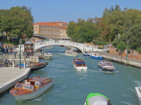 San Croce District of Venice Italy