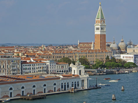 Zattere Promenade in Venice Italy